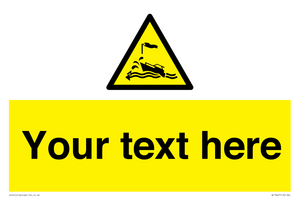 Custom Warning wind over tide conditions